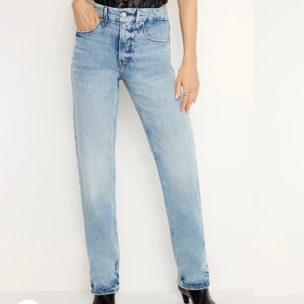 Good American straight jeans women’s size 12/31 - Great condition!